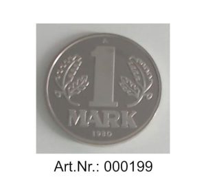 DDR 1 Mark, 1980-2